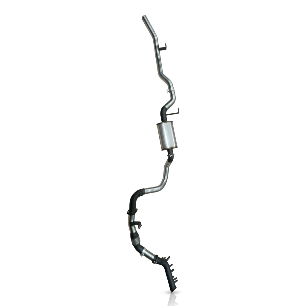 Manta Stainless Steel Exhaust No Cat No Muffler Landcruiser 76 Series Wagon - SSMKTY0418