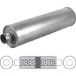Redback - 2" Universal Muffler Centre/Centre 610x152mm Round Aluminised