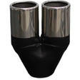 Y Piece Exhaust Tip - 2 1/4" Inch (In) 2 1/2" Inch (Out)