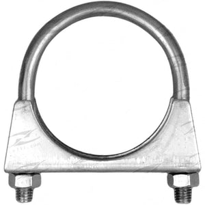 U-Bolt Clamp - Inside diameter 60mm (2-3/8" Inch), Stainless Steel