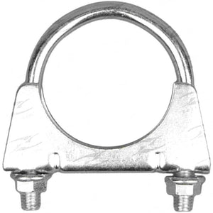 U-Bolt Clamp - Inside diameter 51mm (2" Inch), Zinc Plated, Packed Bag