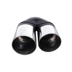 Y Piece Exhaust Tip - 3 1/2" Inch (In) 3 1/2" Inch (Out) 228mm Long