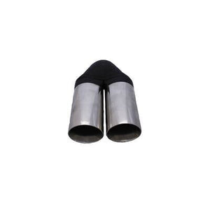 Y Piece Exhaust Tip - 2 1/2" Inch (In) 2 1/2" Inch (Out) 228mm Long