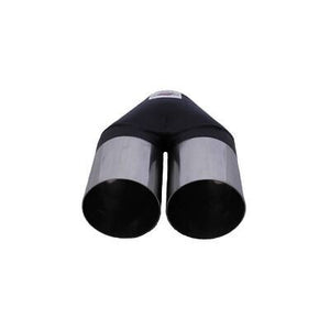 Y Piece Exhaust Tip - 2 1/2" Inch (In) 3 1/2" Inch (Out) 228mm Long