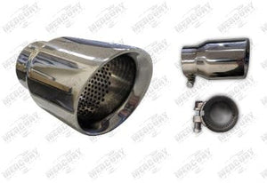 AAA Exhaust Tip - 3.5" (89MM) 304 Stainless Steel EXHAUST TIP (Mercury)