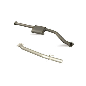 Berklee Performance - Holden Commodore VZ 3.6L Ute 2.5" Mild Steel Catback Exhaust System With Tail Pipe (PEX Exhaust)