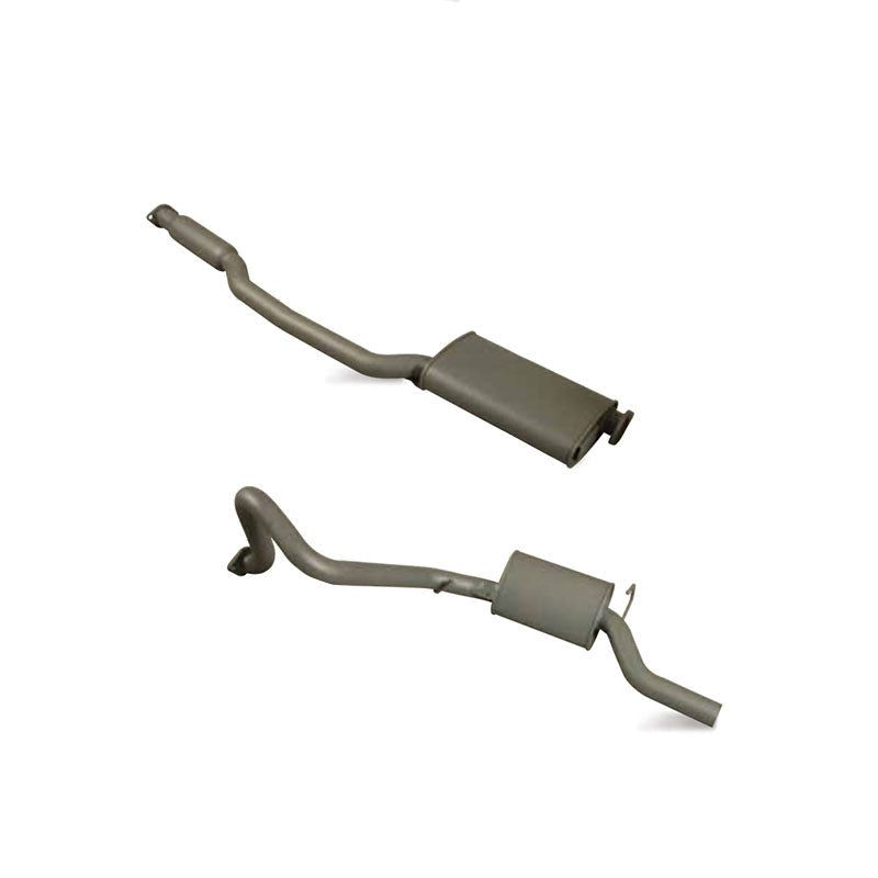 Berklee Performance - Ford Falcon EA-AU 4.0L Sedan 2.5" Mild Steel Catback Exhaust System (PEX Exhaust)
