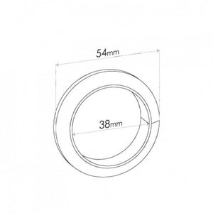 Double Taper Ring Gasket - ID 38mm, OD 54mm, THK 14mm, WIRE
