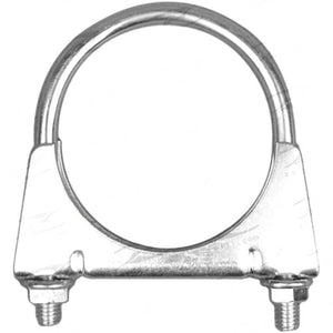 U-Bolt Clamp - Inside diameter 67mm (2-5/8" Inch), Zinc Plated, Packed Bag