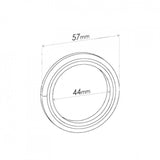 Spiral Wound Ring Gasket - ID 44mm, OD 57mm, THK 5mm, SPIRAL