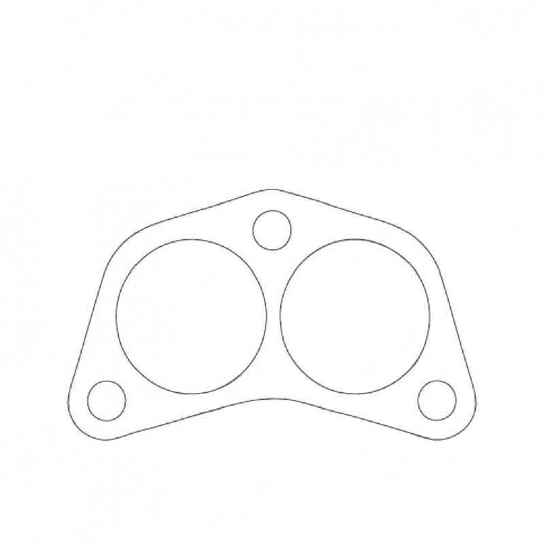 Flange Gasket - Sutied For Chrysler/Mitsubishi Sigma, 1600-2000cc, (3 Bolts)