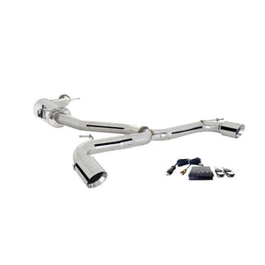 XFORCE - VW Golf GTi MK 7 2013- 3" Inch Stainless Catback Exhaust System With Varex