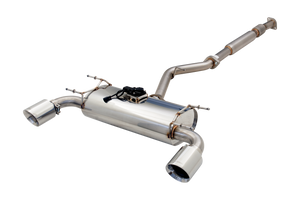XFORCE - SUBARU, TOYOTA 86, BRZ 4U-GSE (2012-on), Z1 2012-current, 2.5" Inch Stainless Steel Catback Exhaust System With Varex Muffler
