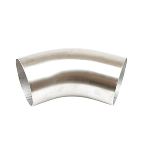 Mandrel Bend 45 Degree - Outside Diameter 76mm (3" Inch), Unpolished Stainless Wall Ulti Grade