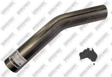Mandrel Bend 30 Degree - Outside Diameter 63mm (2 1/2" Inch), 409 Stainless