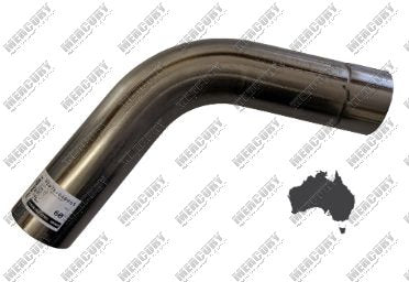 Mandrel Bend 60 Degree - Outside Diameter 76mm (3" Inch), 409 Stainless