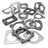 Flange Gasket - Suited For Mitsubishi Magna Rear Muffler, Slotted, ID 62mm (3 Bolts)