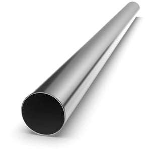 Exhaust Tube - 2-1/4" Inch (57mm), Thick 1.5mm, Length 3M, 304 Stainless