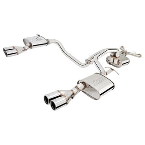 XFORCE - FORD GT, GT-P BA V8 SEDAN (2003-2005) 2.5" Inch Raw Stainless Steel Catback Exhaust System