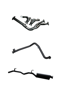 Manta - Toyota Landcruiser FZJ75 - Full Exhaust System - Extractors with 2.5" Stainless Single Cat Back