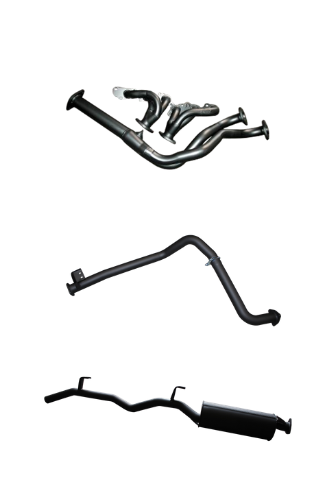 Manta - Toyota Landcruiser FZJ75 - Full Exhaust System - Extractors with 2.5