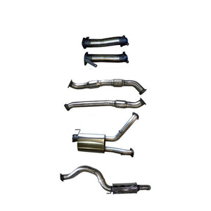 Manta - Toyota VDJ200 3in DUAL With Cat & Muffler, 4in EXIT W / Rear MUF