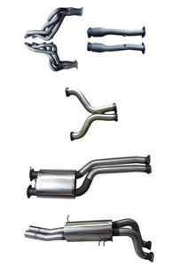 Manta - Ford Falcon FG 5.0L V8 Ute - Full System - 1 7/8" Extractors + Cats with 3" Stainless Dual Cat Back - Muffler/Muffler
