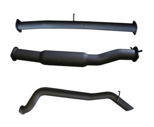 Manta - Ford Ranger PX2 - DPF Back - 3" Single Exhaust - Pipe Only