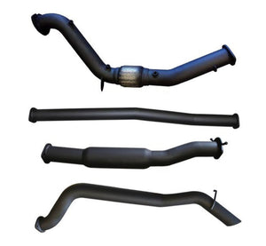 Manta - Ford Ranger PX2 3.2L - Turbo Back - 3" Single Exhaust without Cat with Hotdog
