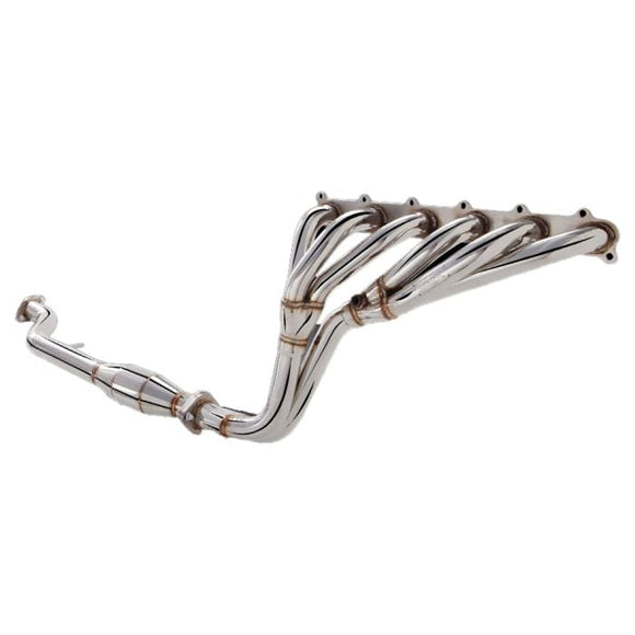 XFORCE - FORD FALCON SUPER CAB, FALCON XR6 FG/FGX NA 6cyl UTE (2008-2016)  1 5/8″ to 2.5″ Stainless Steel Header & Metallic Cat