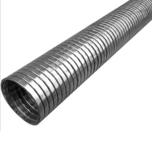 Exhaust Flexible Tube - 5" Inch (127mm) I.D. 1M Length, Stainless Steel